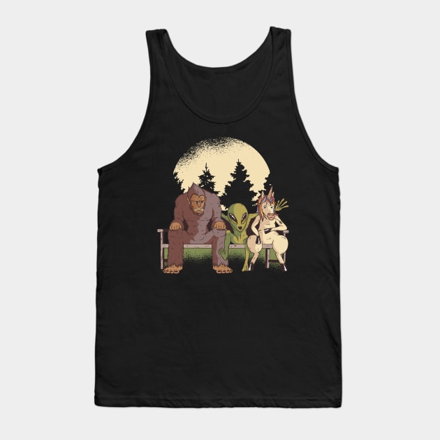 Weirdo Squad Goals Tank Top by BlaseCo